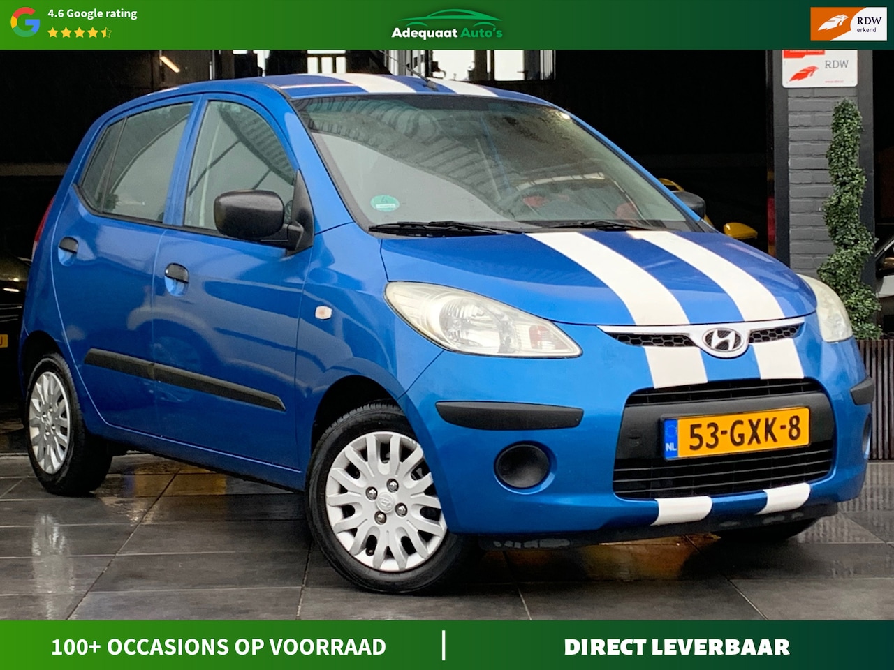 Hyundai i10 - 1.1 Active Cool|AUT|Carplay|Airco|El.Ramen|NAP - AutoWereld.nl