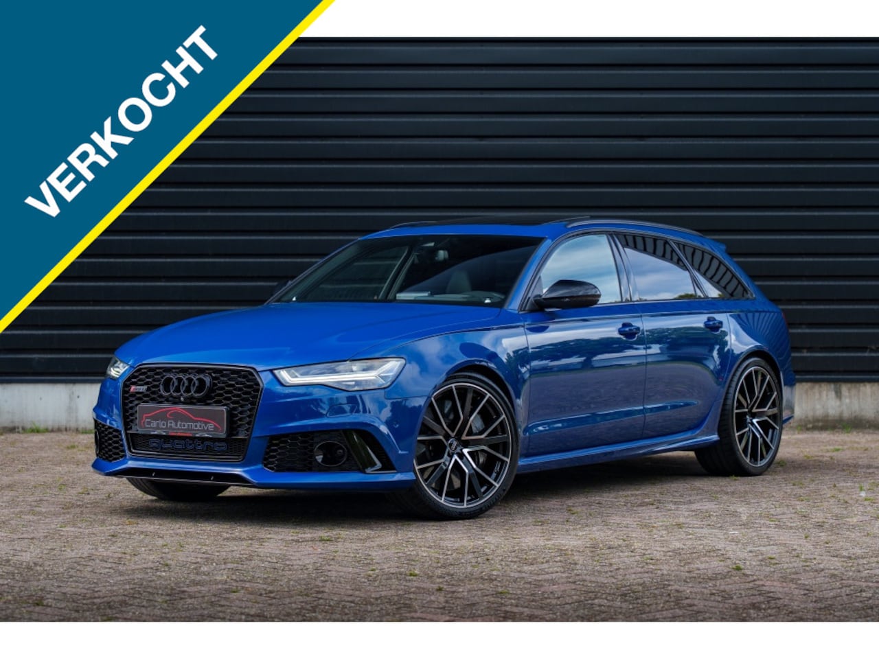 Audi RS6 - 4.0 TFSI PERF. PANO|B&O|CERAMIC|AKRA|HUD|NIGHTVIS|SOFTCLOSE - AutoWereld.nl