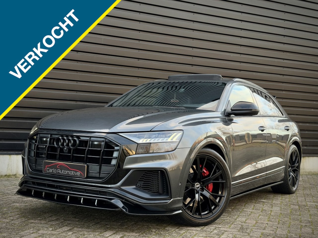 Audi Q8 - 55 TFSI e Quattro S-LINE PANO|HUD|360|RS STOEL|NIGHTVIS - AutoWereld.nl