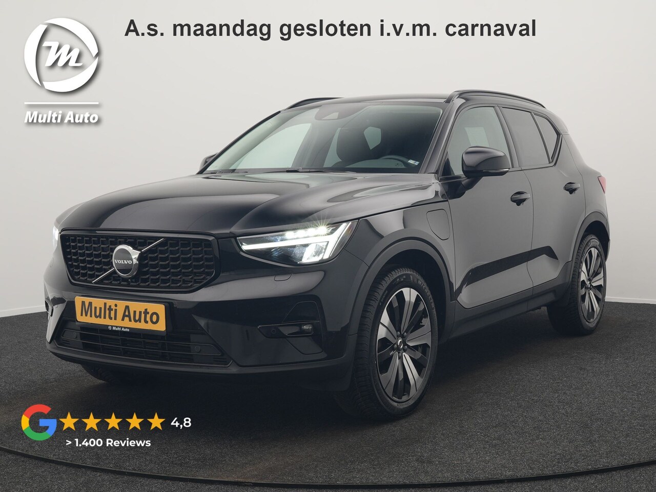 Volvo XC40 - T5 Plus Dark Plug In Hybrid 263pk Dealer O.H. PHEV | Trekhaak Af Fabriek | Adaptive Cruise - AutoWereld.nl