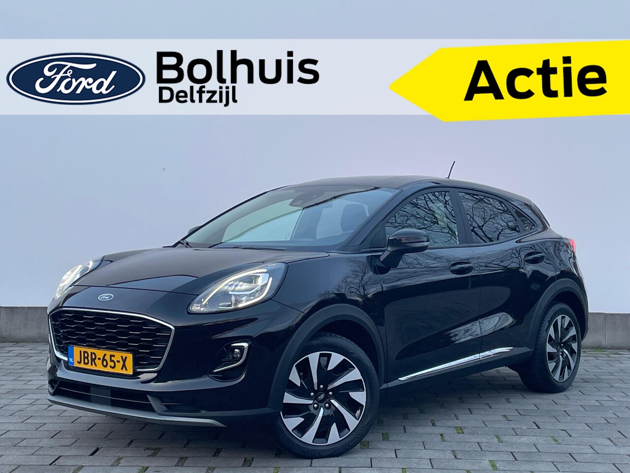 Ford Puma - EcoBoost Hybrid 125 pk Titanium | Winter Pack | Navi | Clima | Cruise | All Season Banden - AutoWereld.nl