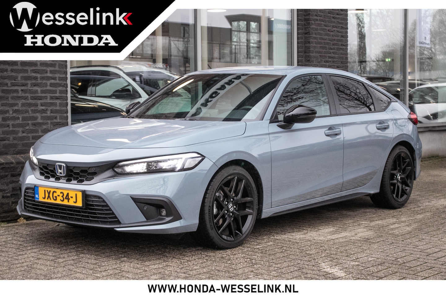 Honda Civic - 2.0 e:HEV Sport - Adpt. cruise | Dodehoek detectie - AutoWereld.nl