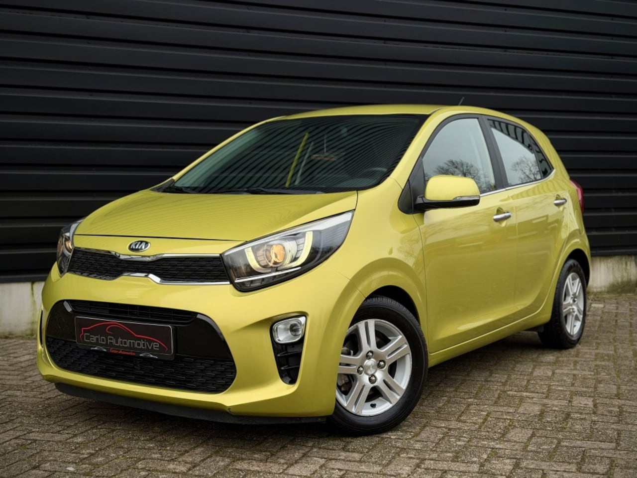 Kia Picanto - 1.2 CVVT Dyn.Plus.Line AUTOMAAT|CLIMA|KEYLESS|LED - AutoWereld.nl