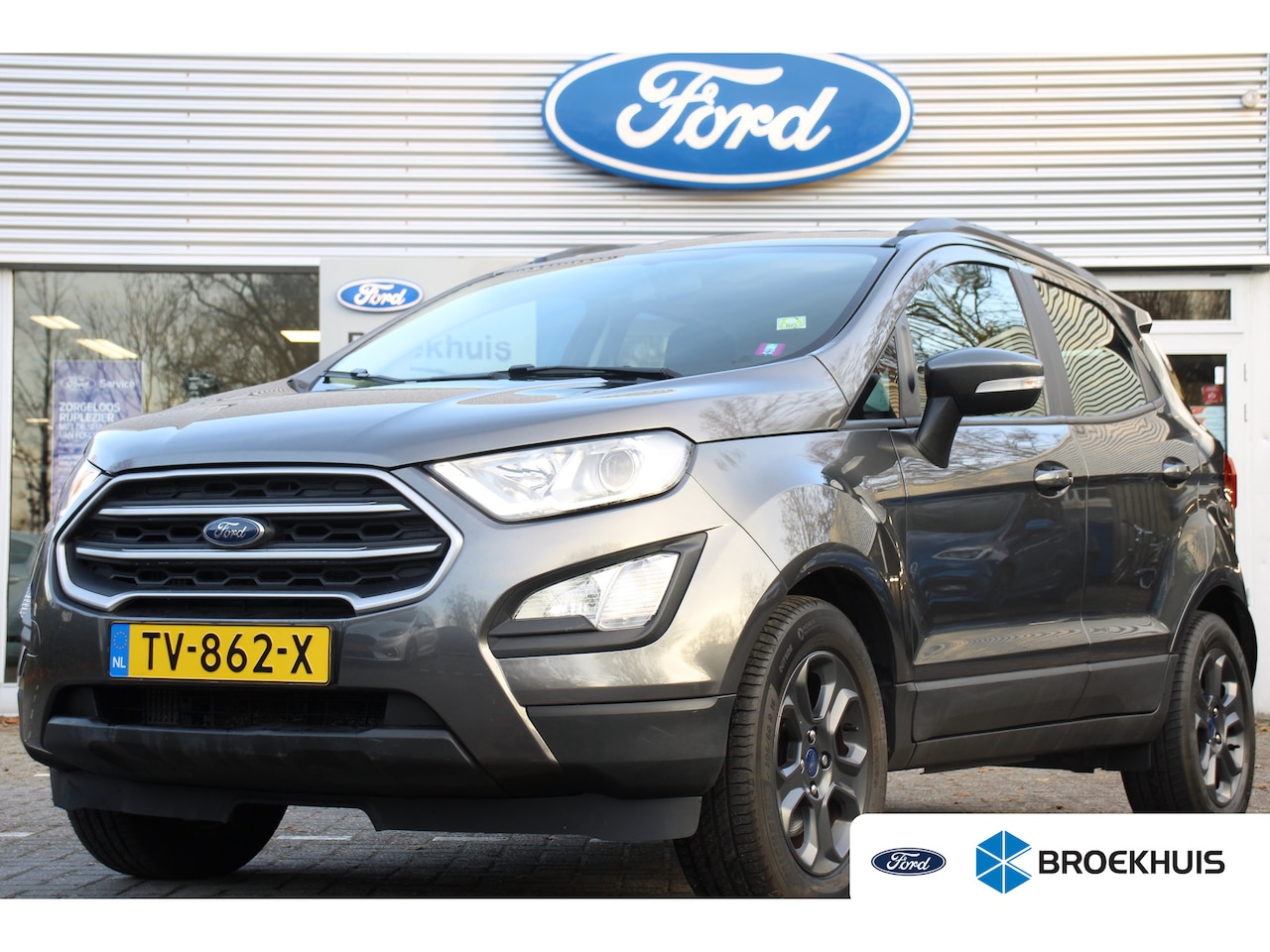 Ford EcoSport - 1.0EB Trend Ultimate | NL-AUTO! | 1E EIGENAAR! | CAMERA | NAVI | CRUSE | DEALER OH! | PARK - AutoWereld.nl