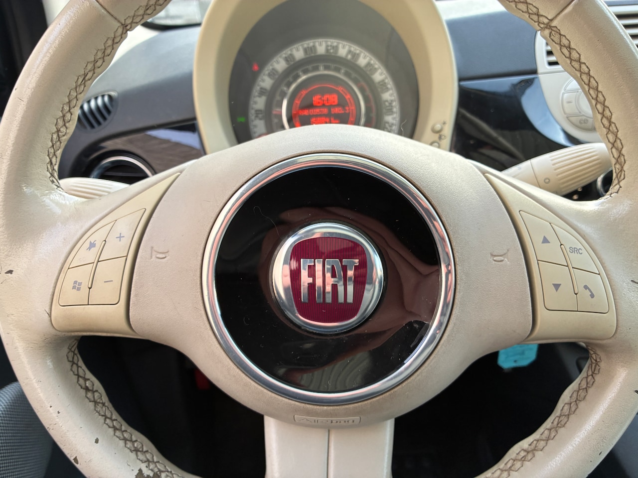 Fiat 500 - 1.2 Lounge Airco, Nieuwe Banden en Distributiekit!!