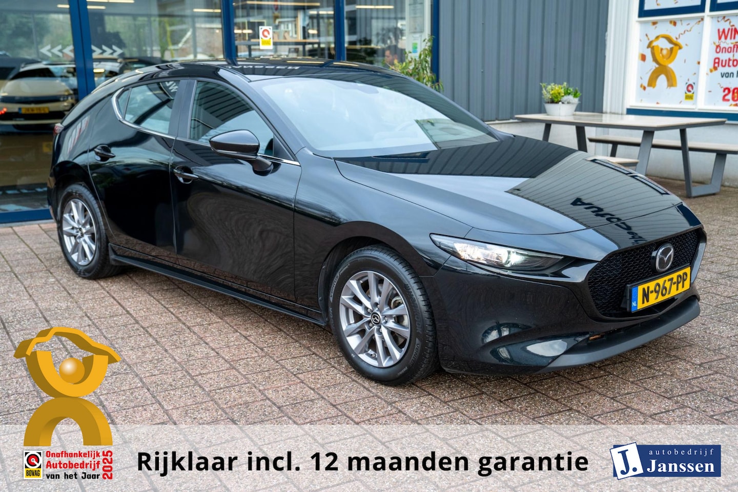 Mazda 3 - 2.0 e-SkyActiv-X M Hybrid 186|Prijs rijklaar incl 12 mnd garantie| HUD Blindspot ACC PDC L - AutoWereld.nl
