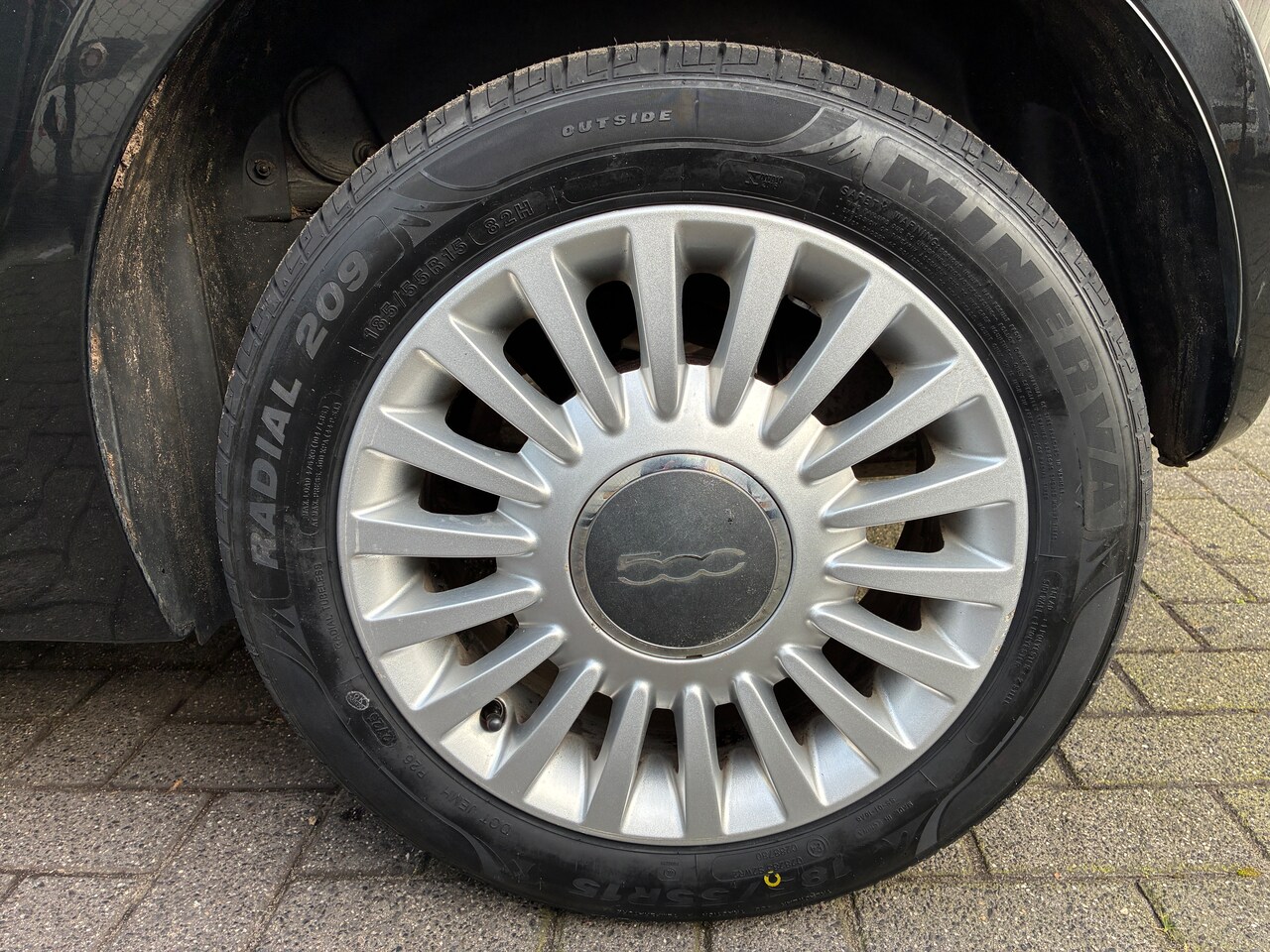 Fiat 500 - 1.2 Lounge Airco, Nieuwe Banden en Distributiekit!!