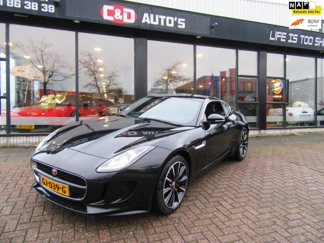 Jaguar F-type - 3.0 V6 SUPERCHARGED 340PK ACTIVE EXHAUST ORIG NL - AutoWereld.nl