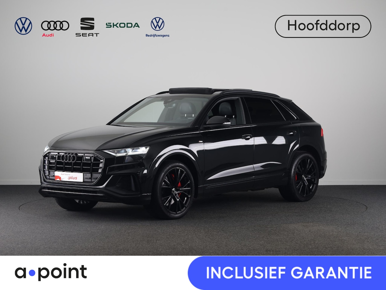 Audi Q8 - 55 TFSI e quattro Pro Line S 380pk | Panoramadak | Adaptieve cruise controle | Lederen bek - AutoWereld.nl