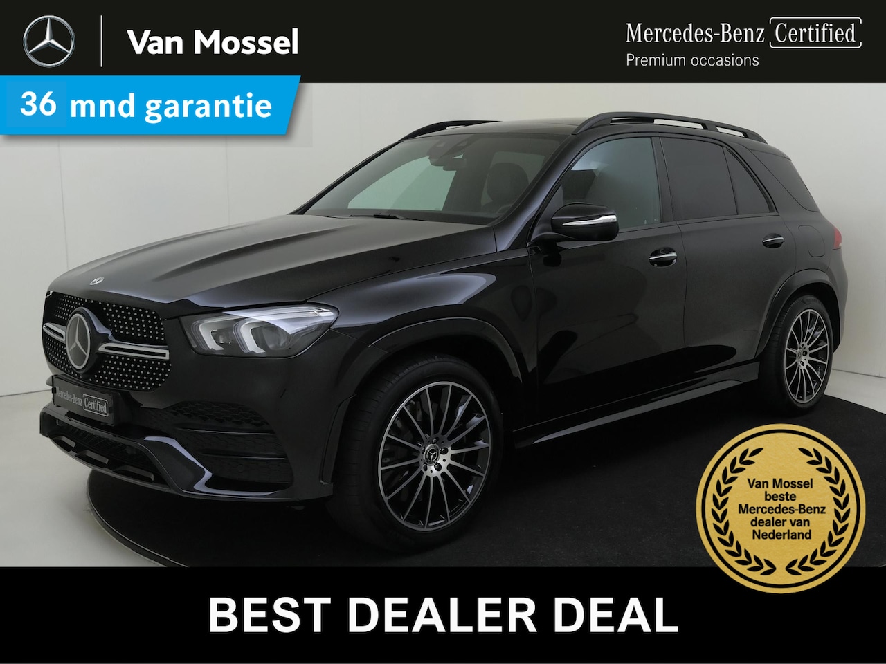 Mercedes-Benz GLE-Klasse - 350 de 4MATIC Premium Plus / Panoramadak/ AIRMATIC/ Burmester/ Stoelverwarming- & Ventilat - AutoWereld.nl