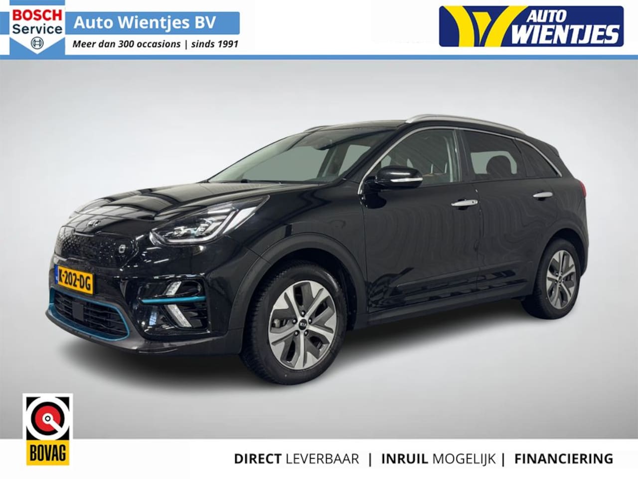 Kia e-Niro - ExecutiveLine 64kWh 3-Fase | SoH 100% | Leer | Navi - AutoWereld.nl