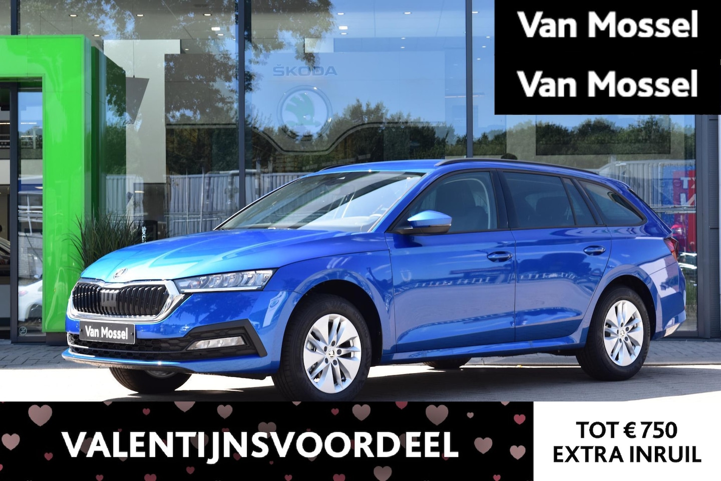 Skoda Octavia Combi - 1.0 TSI Business Edition Plus 110 PK | LED Koplampen | Trekhaak | Navigatie | Climate Cont - AutoWereld.nl