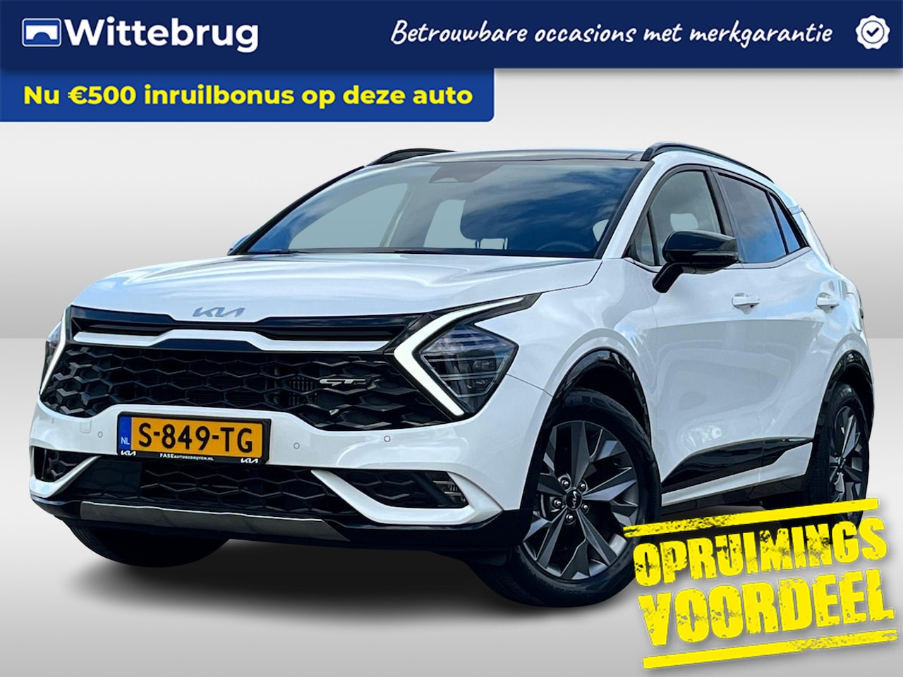 Kia Sportage - 1.6 T-GDi Hybrid GT-Line | Trekhaak | OPEN DAK !! - AutoWereld.nl