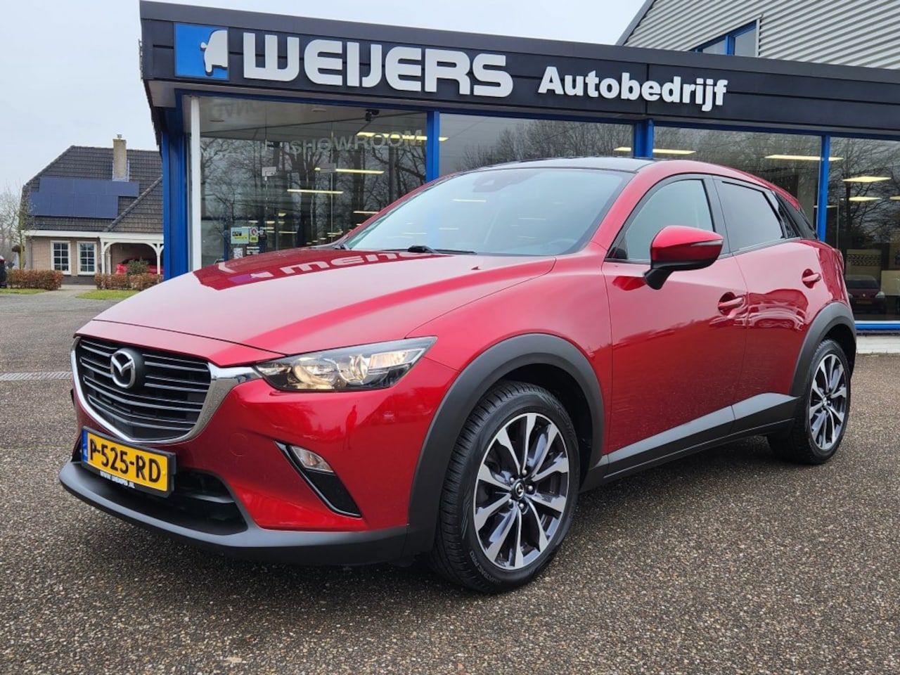 Mazda CX-3 - 2.0 Skyactiv-G 120pk Sport Sel. Clima, Cruise, Navi, 18 inch, Zwart dak, DAB - AutoWereld.nl
