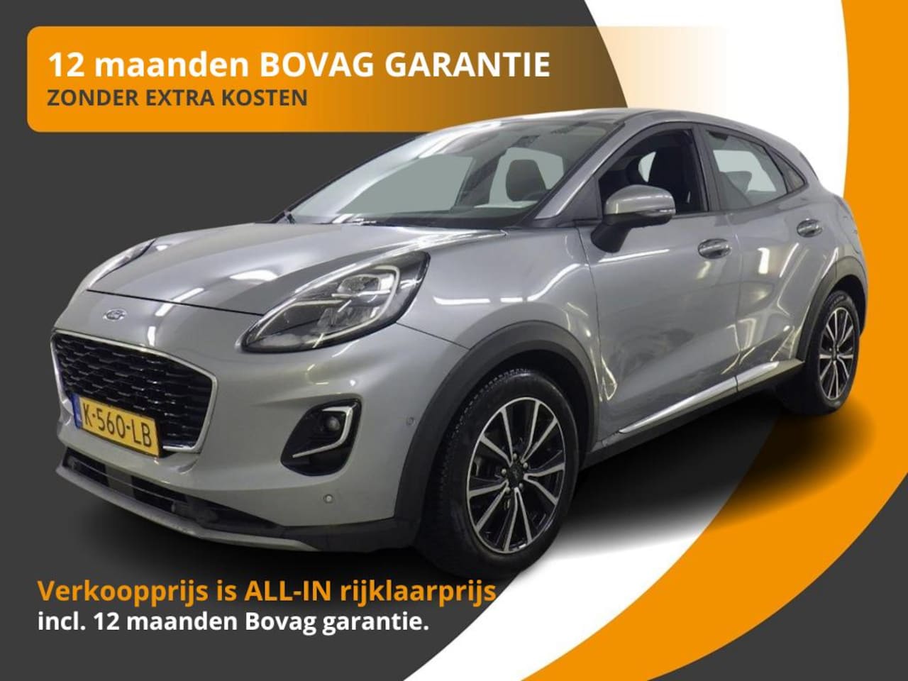Ford Puma - 1.0 ECOBOOST HYBRID 125PK TITANIUM TREKHAAK/1E EIG./NL-AUTO - AutoWereld.nl