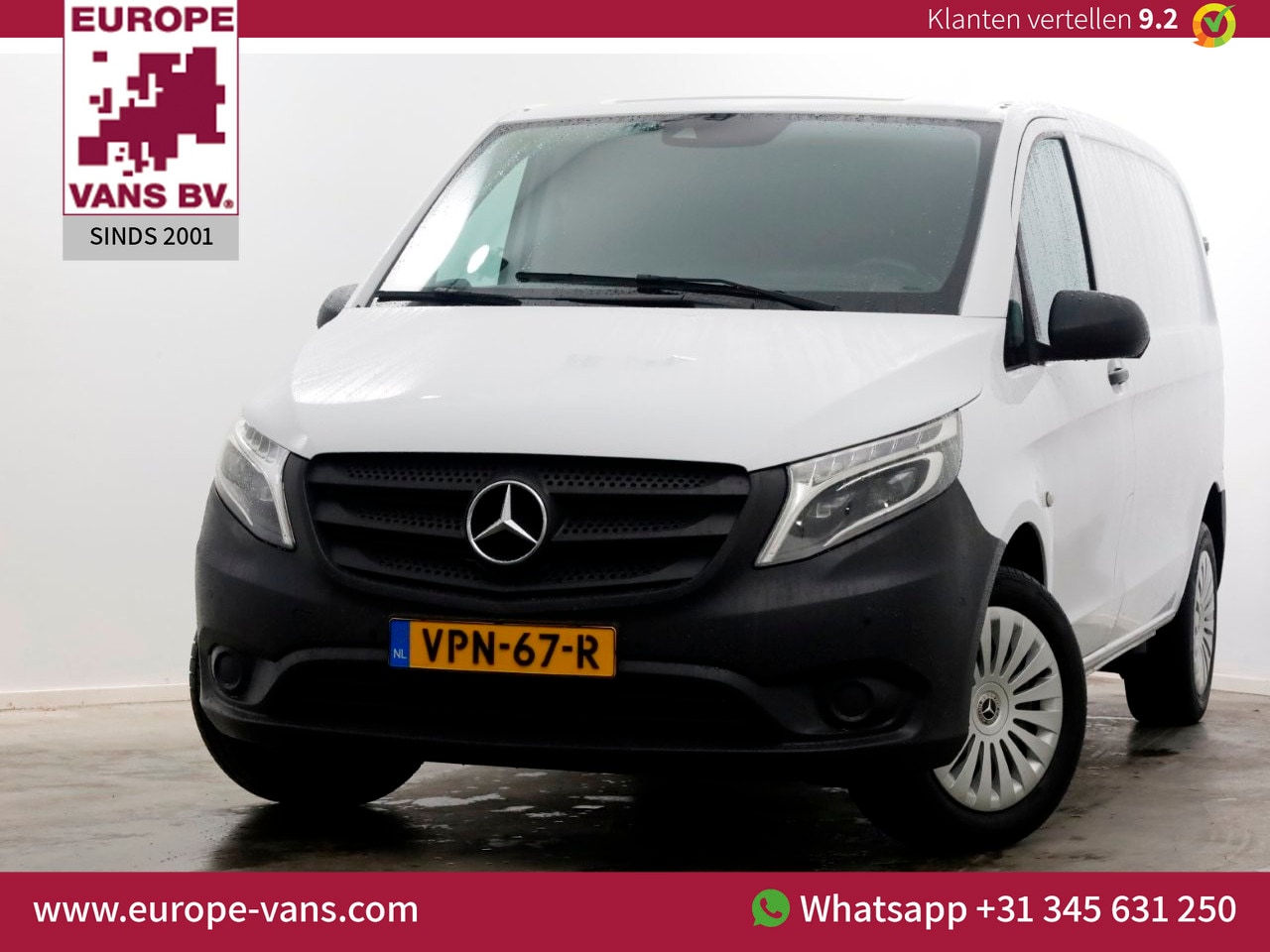Mercedes-Benz Vito - 116 CDI 163pk 9G Tronic Automaat 4X4 ZG2 L1H1 LED 04-2022 - AutoWereld.nl