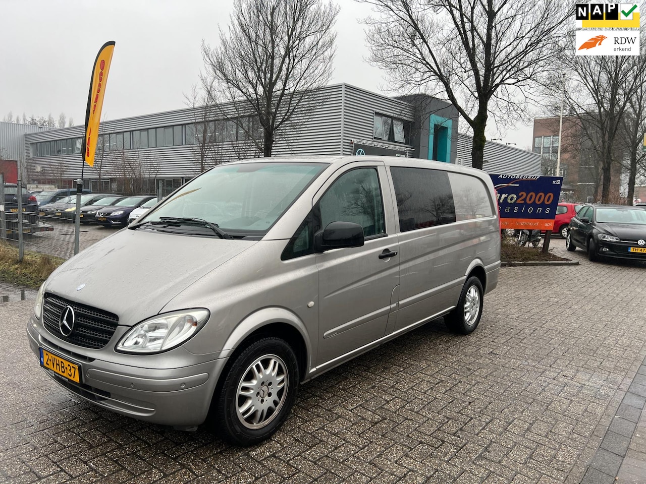 Mercedes-Benz Vito - 120 CDI 320 Lang DC luxe - AUTOMAAT ! - AutoWereld.nl