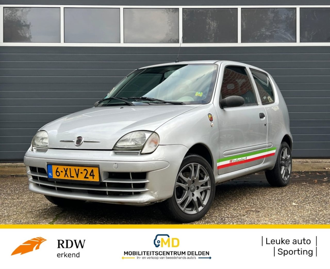 Fiat Seicento - 600 / Seicento Sporting 1.1 ANNIVERSARY ED. - AutoWereld.nl