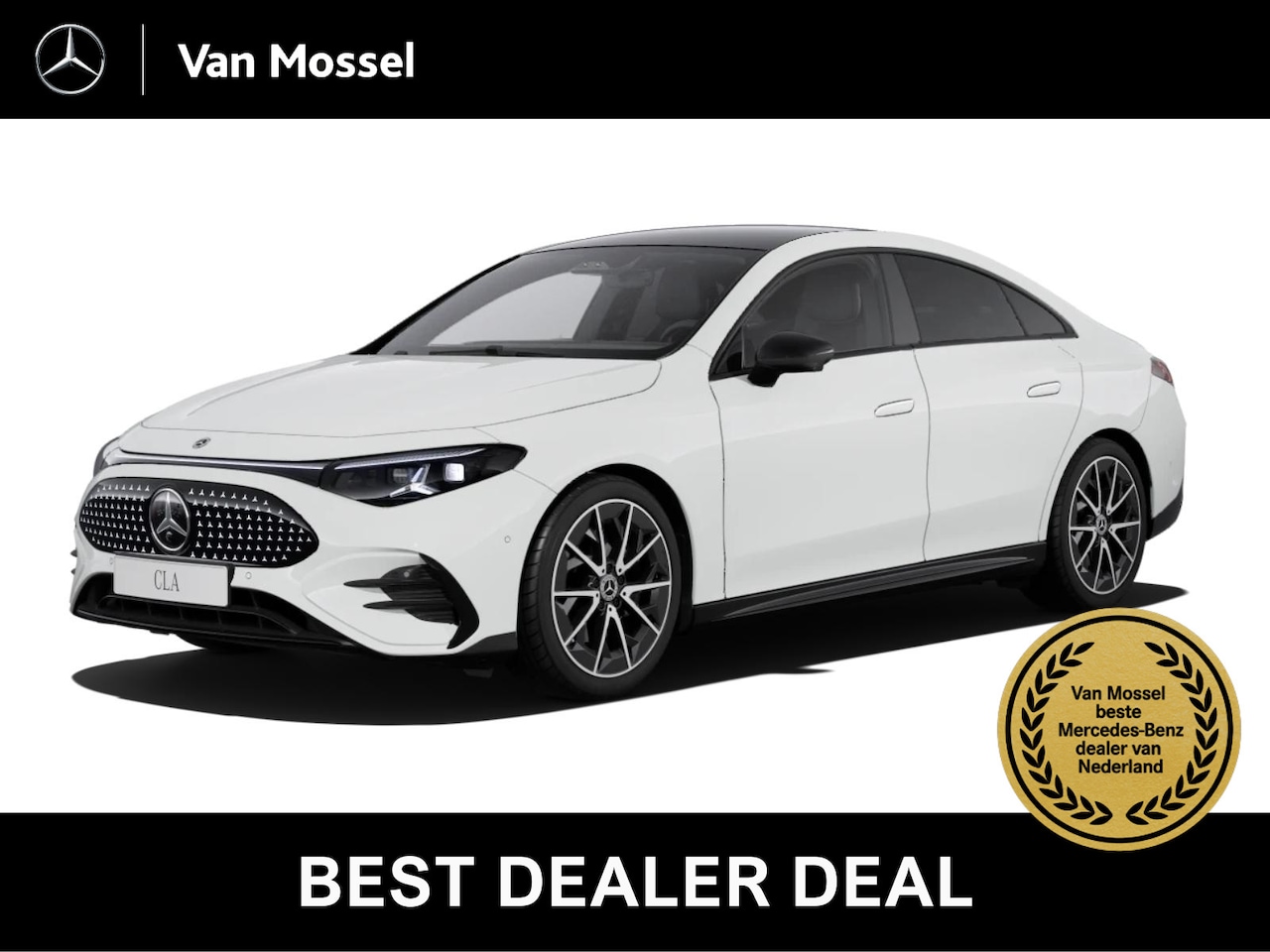 Mercedes-Benz CLA-Klasse - 250+ Launch Edition 85 kWh AMG Line / Panoramadak / 19-inch AMG velgen / Night-pakket - AutoWereld.nl