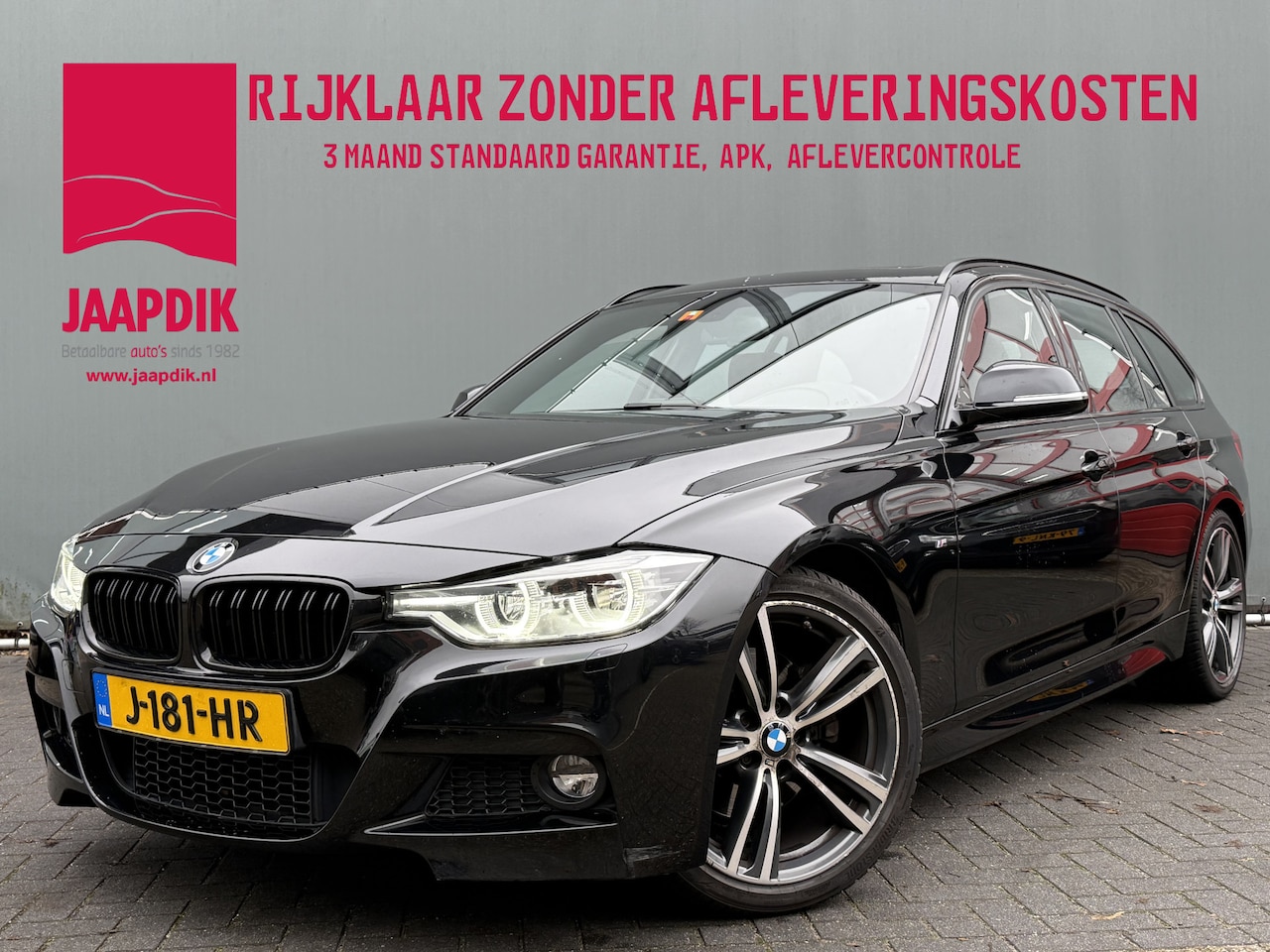 BMW 3-serie Touring - BWJ 2019 330i 252 PK High Executive M-SPORT AUTOMAAT | LEDER | STOELVERW. | NAVI | CLIMA | - AutoWereld.nl