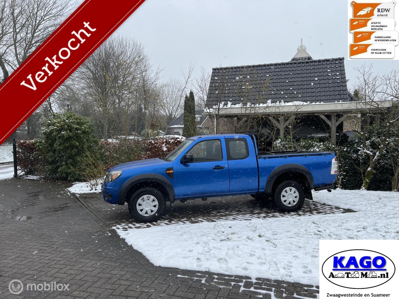 Ford Ranger - 2.5 TDCI Super Cab 4x4 bj 2010 nwe apk Marge - AutoWereld.nl
