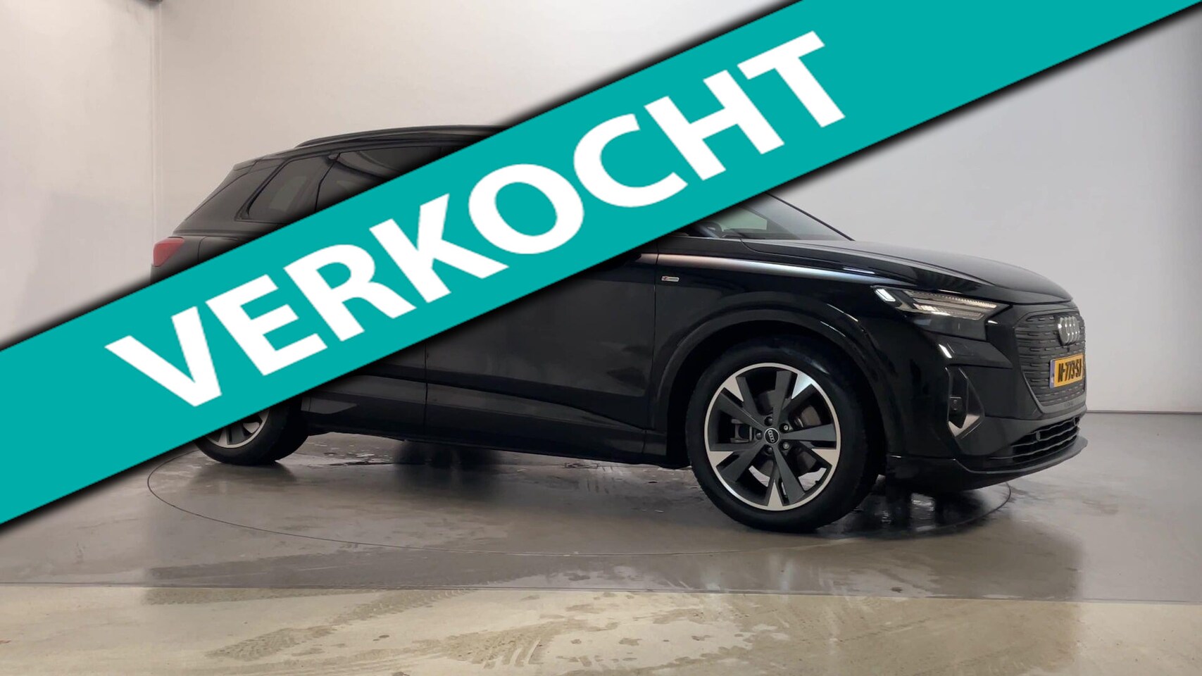 Audi Q4 e-tron - 35 Launch edition S Competition 55 kWh Panoramadak Camera Navigatie Stoelverwarming - AutoWereld.nl