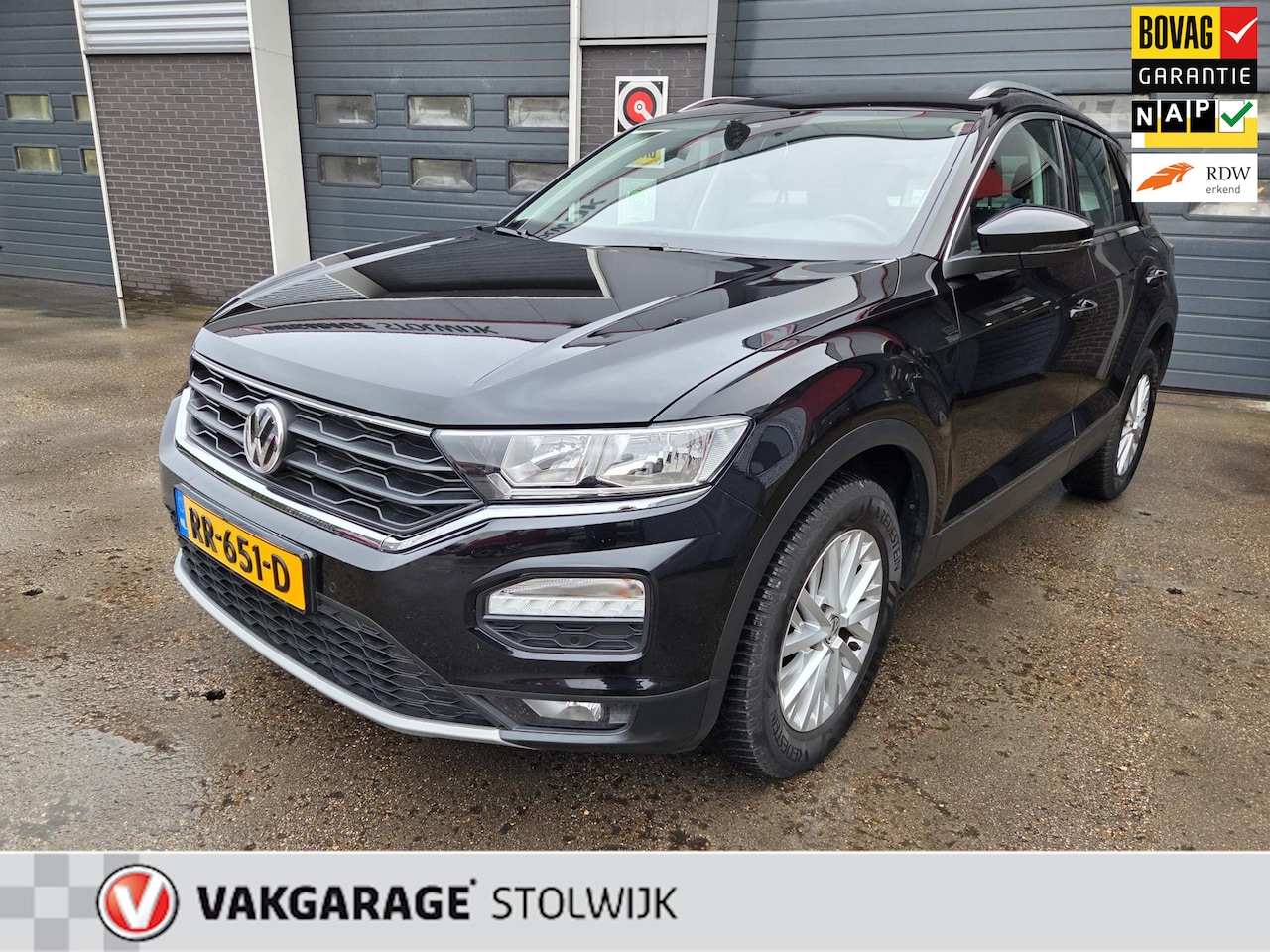 Volkswagen T-Roc - 1.0 TSI Style 1.0 TSI Style, Trekhaak, Android auto/Apple carplay, NaV/ PDC/ Tel. - AutoWereld.nl