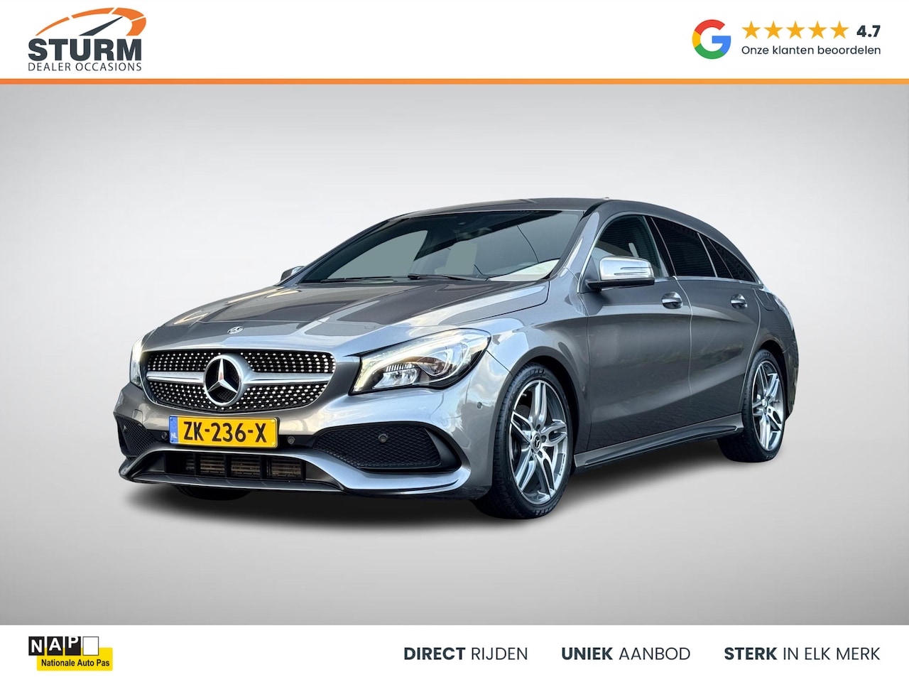 Mercedes-Benz CLA-klasse Shooting Brake - 180 AMG-Line Automaat, NL-Auto! - AutoWereld.nl