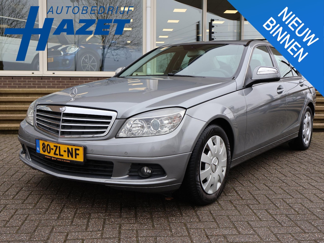 Mercedes-Benz C-klasse - 200 CDI 136 PK AUT. BUSINESS CLASS + TREKHAAK | NAVIGATIE | ORIG. NL - AutoWereld.nl