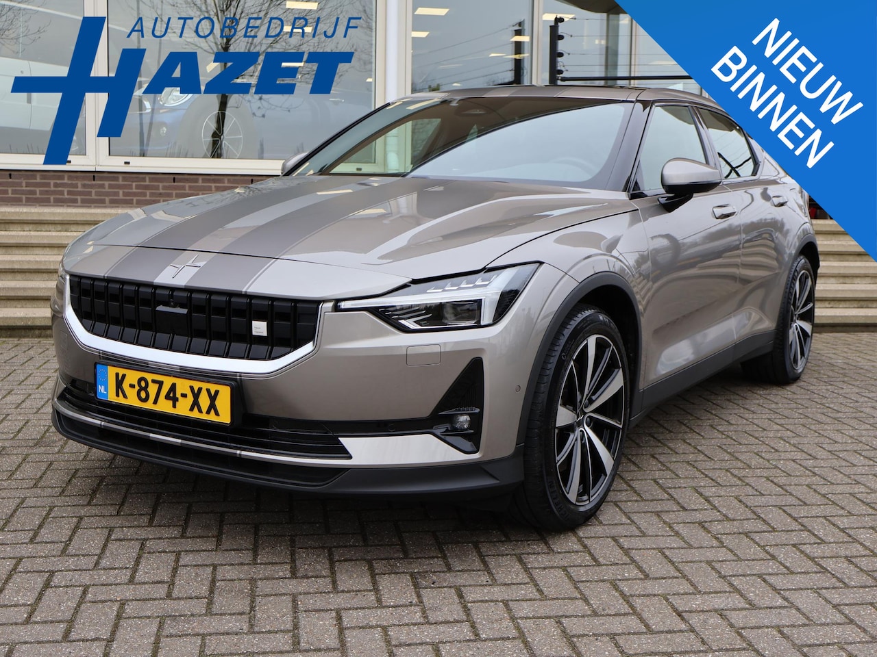 Polestar 2 - LONG RANGE DUAL MOTOR 408 PK LAUNCH EDITION 78 KWH + PANORAMA | 360 CAMERA | 19 INCH | PIX - AutoWereld.nl