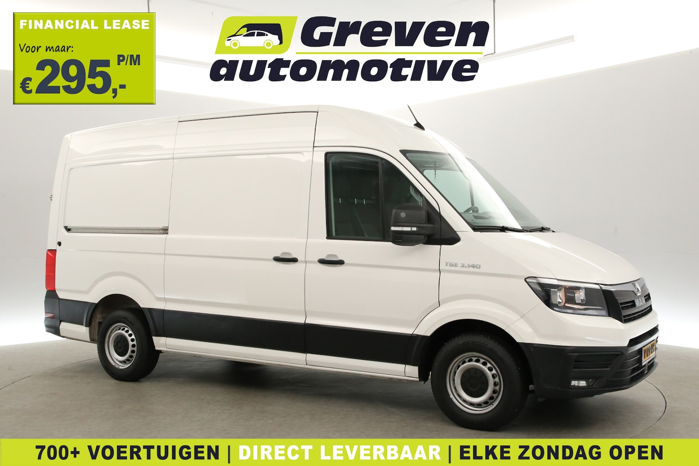 MAN TGE - 2.0 TDI 140PK L3H3 | 3000KG Trekgew. | + Trekh. | Airco | 3 Zits | Cruise | Carplay | Navi - AutoWereld.nl