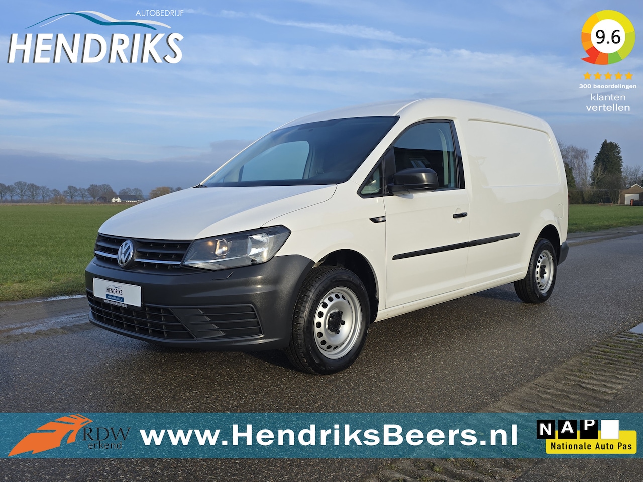 Volkswagen Caddy Maxi - 2.0 TDI L2H1 BMT Trendline - 102 Pk - Euro 6 - Airco - Stoelverwarming - AutoWereld.nl