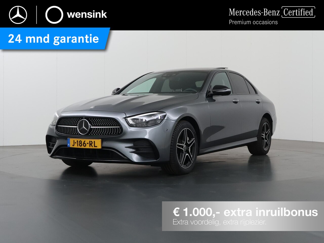 Mercedes-Benz E-klasse - 300 e Business Solution AMG | Panoramadak | Night pakket | Burmester | Memory | - AutoWereld.nl