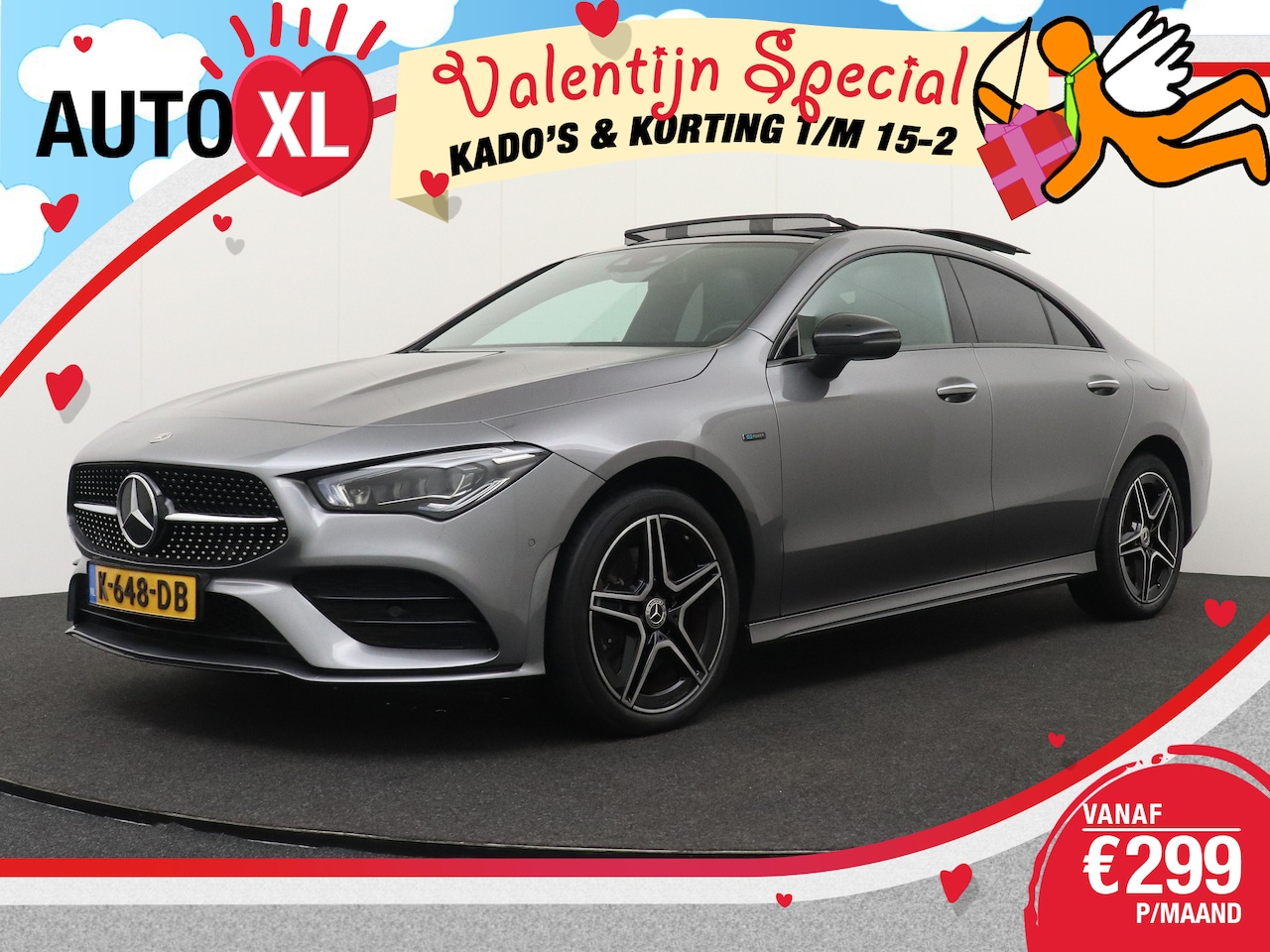 Mercedes-Benz CLA-Klasse - 250 e Business Solution AMG Limited Pano-dak Sfeerverlichting Memory - AutoWereld.nl