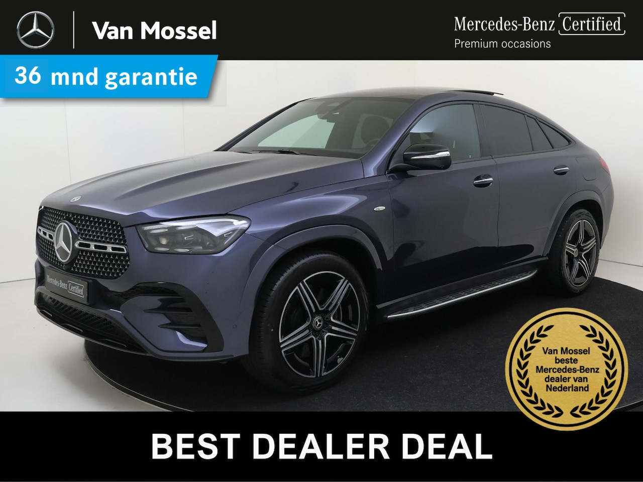 Mercedes-Benz GLE-Klasse Coupé - 400 e 4MATIC AMG Line Premium Burmester Audio / Airmatic / 360 graden camera / Rijassisten - AutoWereld.nl