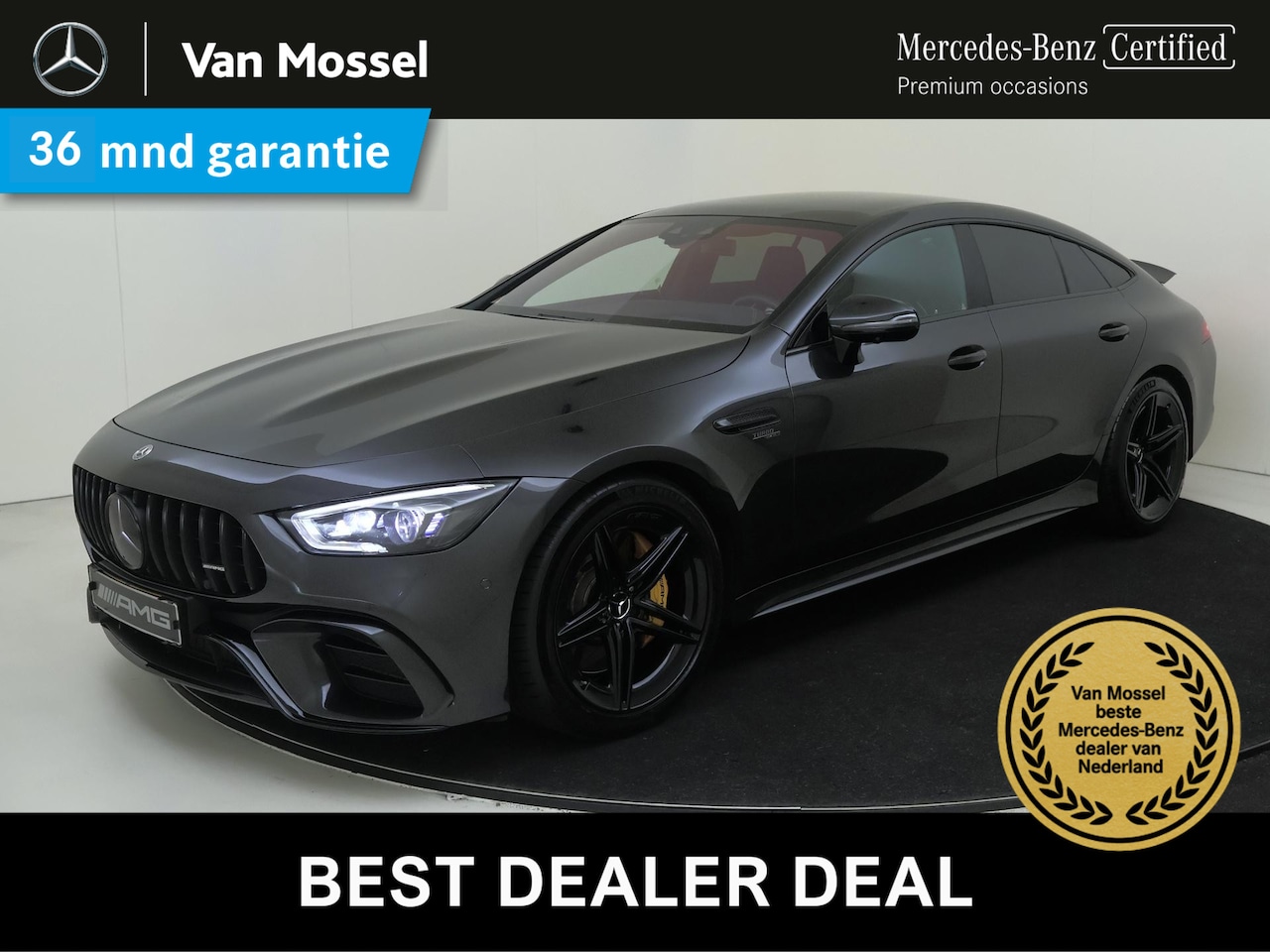 Mercedes-Benz AMG GT 4-Door Coupe - AMG 53 4MATIC+ Premium Mercedes-Benz AMG GT 4-Door Coupe 53 4MATIC+ Premium /AMG /Kuipstoe - AutoWereld.nl