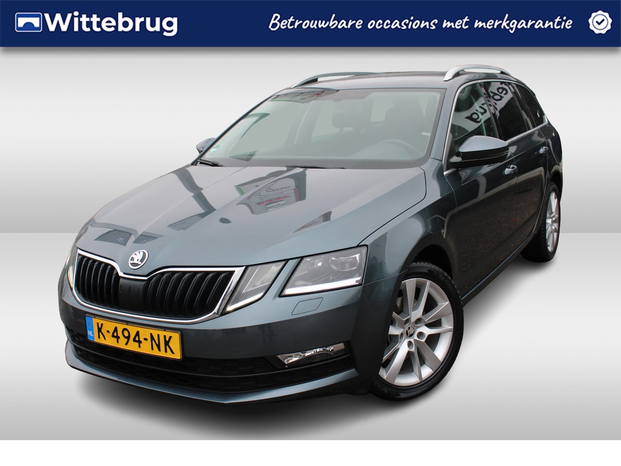 Skoda Octavia Combi - 1.0 TSI 115pk Greentech Business Edition / Navigatie by APP / LED / LM 17 inch / Camera / - AutoWereld.nl