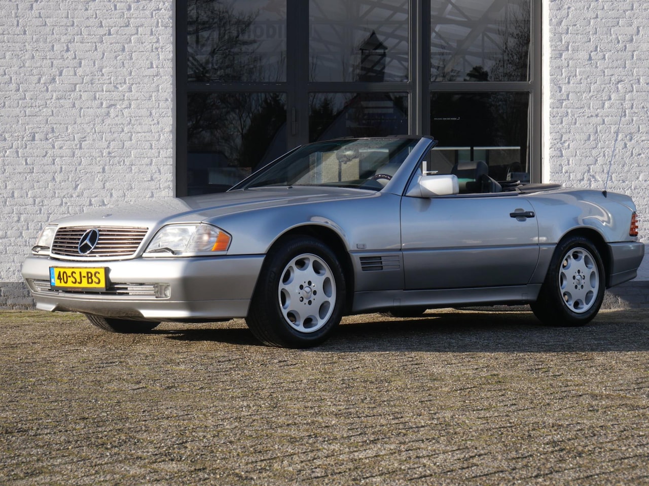 Mercedes-Benz SL-klasse Cabrio - 500 97.000km !!! Luchtvering Boordcomputer - AutoWereld.nl