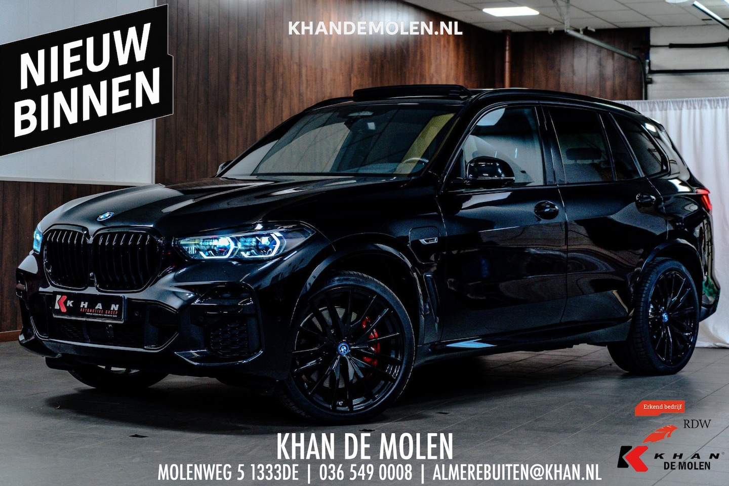 BMW X5 - xDrive45e High Executive M-sport|Pano|Memory|Luchtvering|Leder|22 inch| - AutoWereld.nl