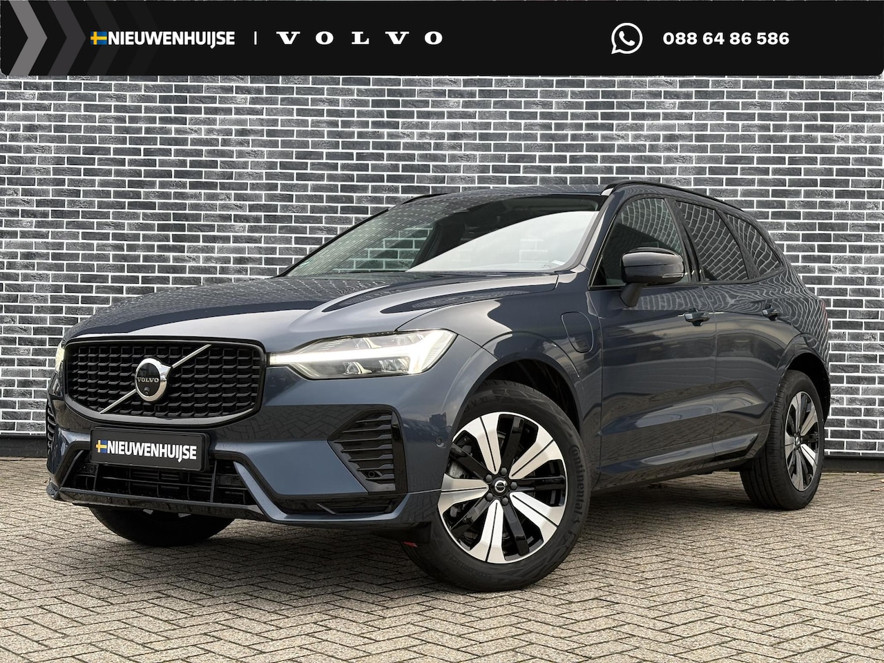 Volvo XC60 - 2.0 T6 Plug-in hybrid AWD Plus Dark | Head-up display | 360 Camera | Adaptieve cruise cont - AutoWereld.nl