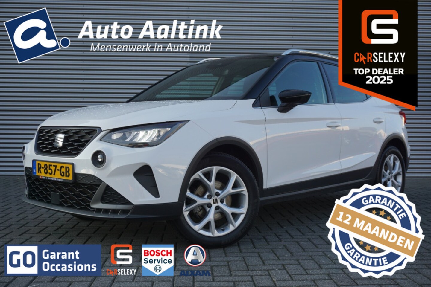 SEAT Arona - 110PK TSI FR AUTOMAAT | SPORTIEF | 17" LM VELGEN - AutoWereld.nl