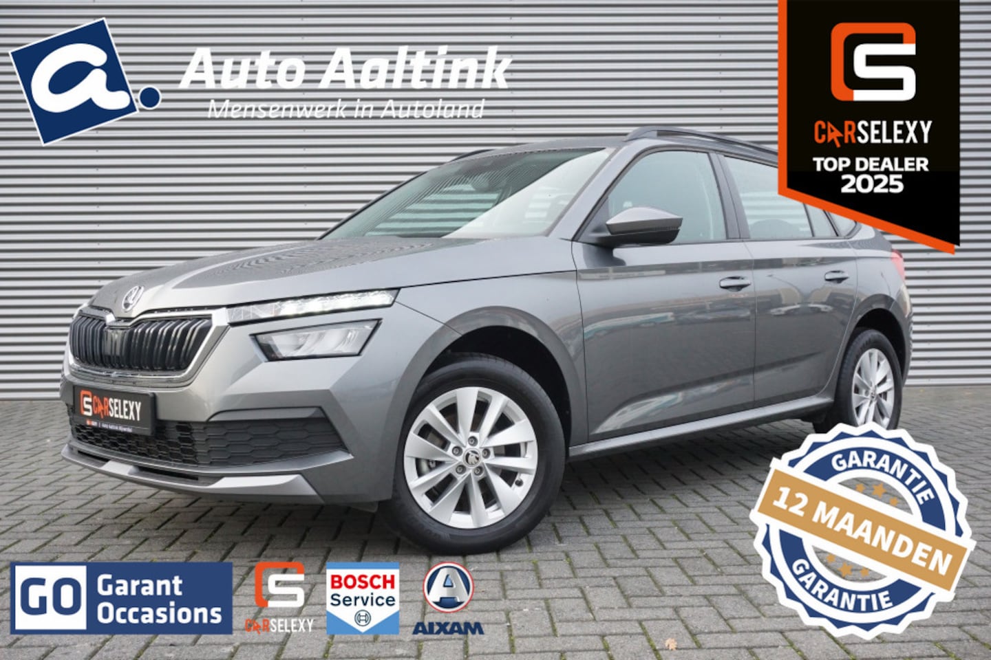 Skoda Kamiq - 110 PK Ambition AUTOMAAT | AIRCO | PDC | NAVI BY APP - AutoWereld.nl