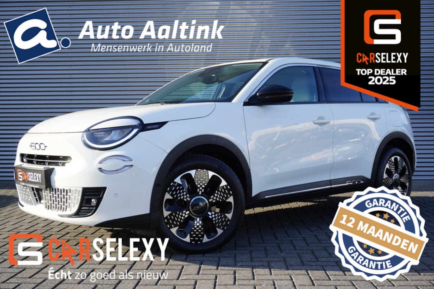 Fiat 600 - 1.2 Hybrid La Prima LEDER | CLIMA | MEEST LUXE! - AutoWereld.nl