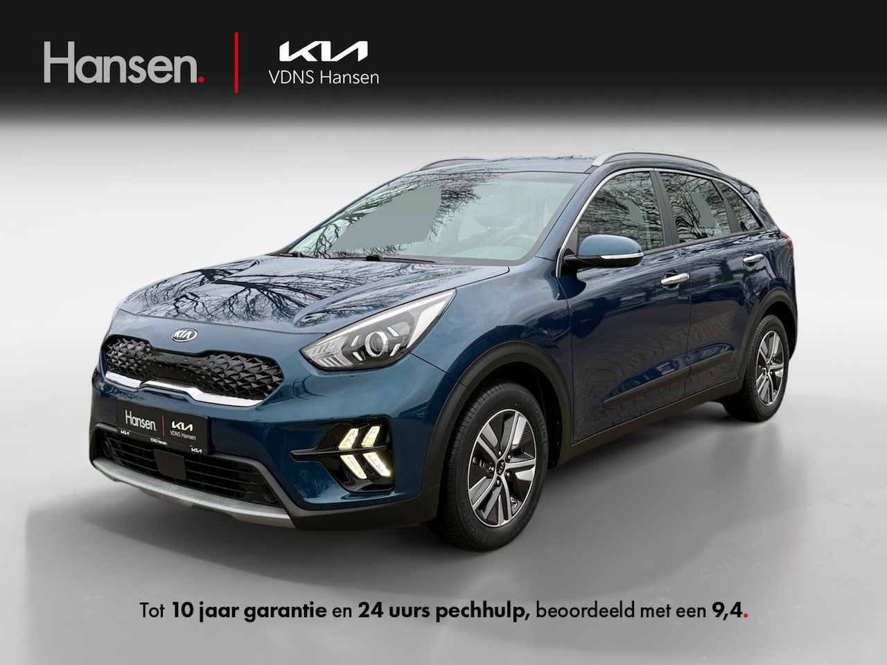 Kia Niro - 1.6 GDi Hybrid DynamicLine I Half-Leder I Navi AUTOMATIC - AutoWereld.nl