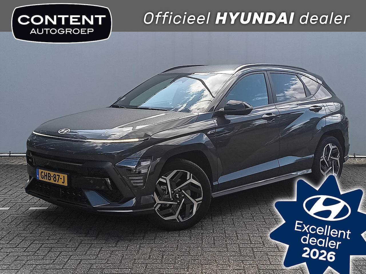 Hyundai Kona - 1.6 GDI HEV N-Line |Navi |Cruise |Climate |18dkm! - AutoWereld.nl