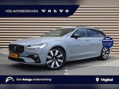 Volvo V90 - T6 Recharge AWD Ultimate Dark | Luchtvering | Panoramadak | BTW auto