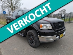 Ford F150 - USA F-150 Lariat 4X4 V8 Automaat Dubbele Cabine Benzine/LPG Onderbouw Airco Schuifkantel D
