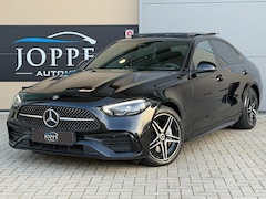 Mercedes-Benz C-klasse - 300 e AMG Line |Pano|Night|Burmester|360cam|Memory|