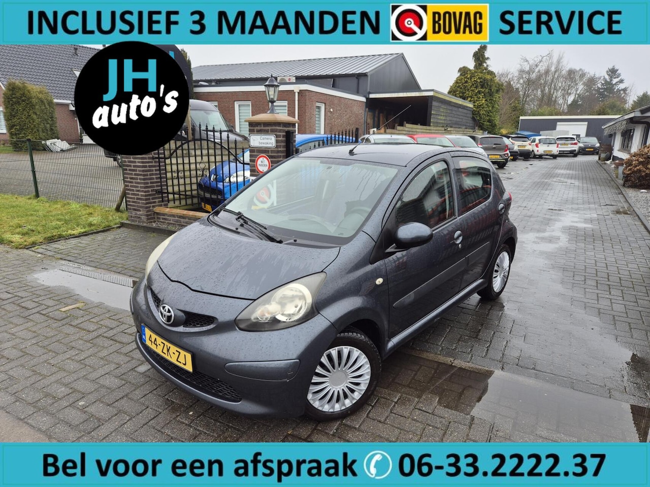 Toyota Aygo - 1.0-12V + 5-DEURS|AUTOMAAT|NEDERLANDS|INCL-BEURT - AutoWereld.nl