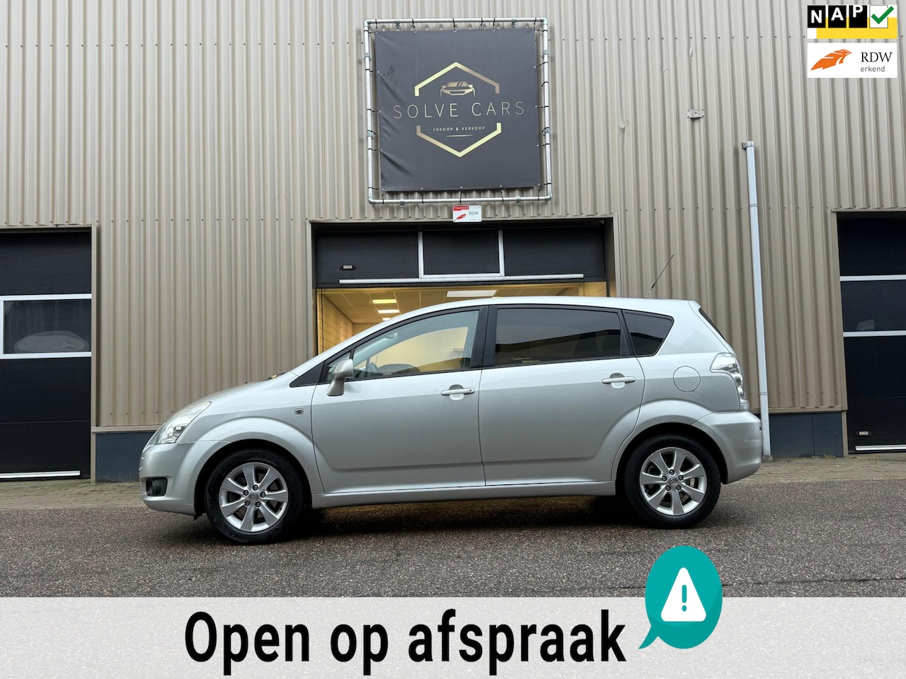 Toyota Verso - 1.8 VVT-i Luna 7p. Leer Navigatie PDC LUXE UITVOERING - AutoWereld.nl